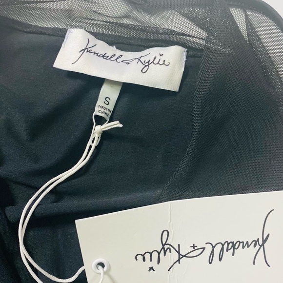 𝅺Kendall & Kylie Black One Piece Swimsuit.  Size:S - Picture 9 of 9